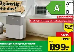 Hagebau Mobiles Split-Klimagerät,,PortaSplit Angebot