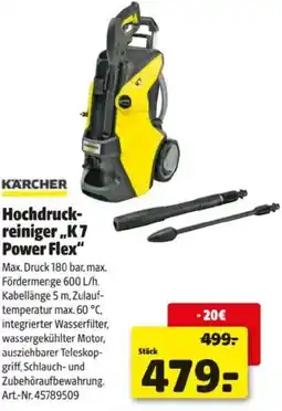 Hagebau Hochdruck- reiniger,,K7 Power Flex Angebot