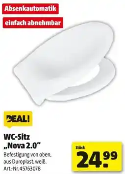 Hagebau WC-Sitz ,,Nova 2.0 Angebot