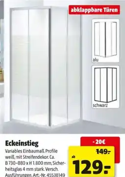 Hagebau Eckeinstieg Angebot