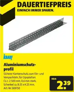 Hagebau Aluminiumschutz- profil Angebot