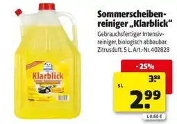 Hagebau Sommerscheiben- reiniger,,klarblick Angebot
