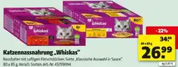 Hagebau Katzennassnahrung,,whiskas Angebot