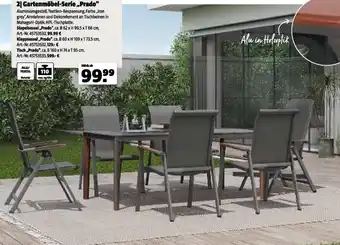 Hagebau Gartenmöbel-Serie „Prado Angebot