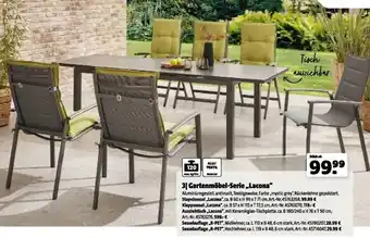 Hagebau Gartenmöbel-Serie „Lacona Angebot
