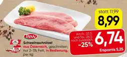 Spar Schweinsschnitzel Angebot