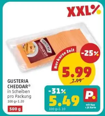 PENNY GUSTERIA CHEDDAR Angebot