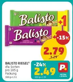 PENNY Balisto Riegel Angebot