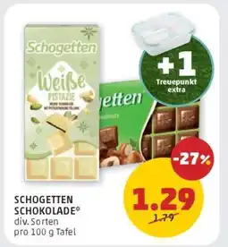 PENNY SCHOGETTEN SCHOKOLADE Angebot
