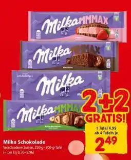 Interspar MILKA SCHOKOLADE Angebot