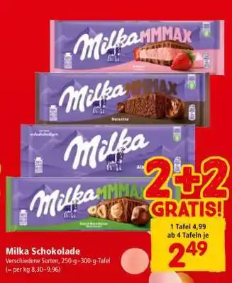 Interspar MILKA SCHOKOLADE Angebot