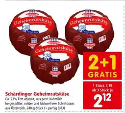 Interspar Schärdinger Geheimratskäse Angebot
