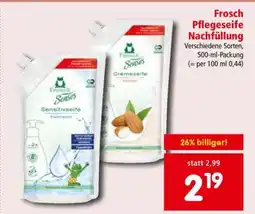 Interspar Frosch Pflegeseife Nachfüllung Angebot
