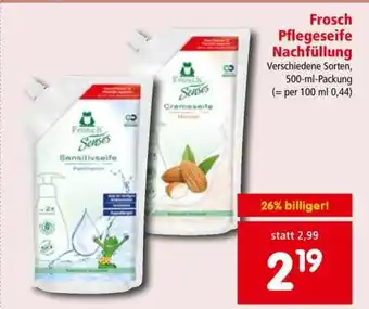 Interspar Frosch Pflegeseife Nachfüllung Angebot