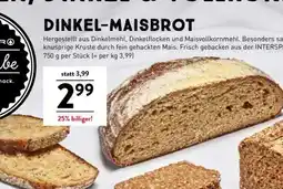 Interspar DINKEL MAISBROT Angebot