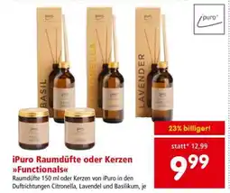 Interspar iPuro Raumdüfte oder Kerzen Functionals Angebot