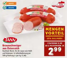 Interspar Braunschweiger aus Österreich Angebot
