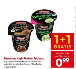 Interspar Ehrmann High Protein Mousse Angebot