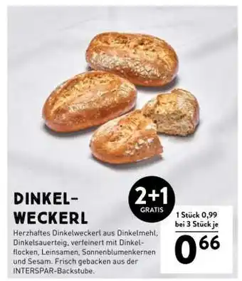 Interspar DINKEL-WECKERL Angebot