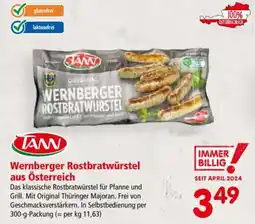Interspar Wernberger Rostbratwürstel aus Österreich Angebot