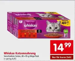 Interspar Whiskas Katzennahrung Angebot