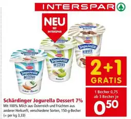 Interspar Schärdinger Jogurella Dessert 7% Angebot