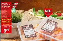 Interspar SPAR BBQ Hendl-Grillteller aus Österreich Angebot