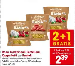 Interspar Rana Tradizionali Tortelloni, Cappelletti oder Ravioli Angebot