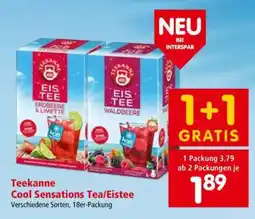 Interspar Teekanne Cool Sensations Tea/Eistee Angebot