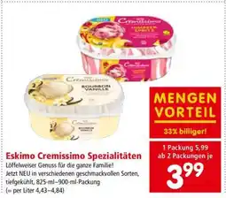 Interspar Eskimo Cremissimo Spezialitäten Angebot