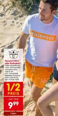 Interspar Herren-T-Shirt oder Badeshort Angebot