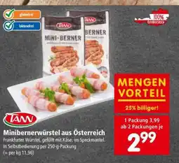 Interspar Minibernerwürstel aus Österreich Angebot