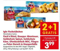 Interspar IGLO FISCHSTÄBCHEN Angebot