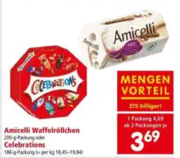 Interspar Amicelli Waffelröllchen Angebot
