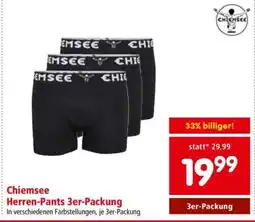 Interspar Chiemsee Herren-Pants 3er-Packung Angebot