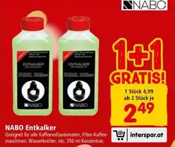 Interspar NABO Entkalker Angebot