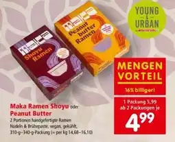 Interspar Maka Ramen Shoyu oder Peanut Butter Angebot