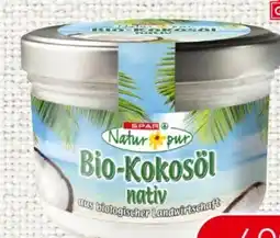 Spar Spar Natur pur Bio-Kokosöl Nativ Angebot