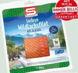 Spar S Budget Sockeye Wildlachs Angebot