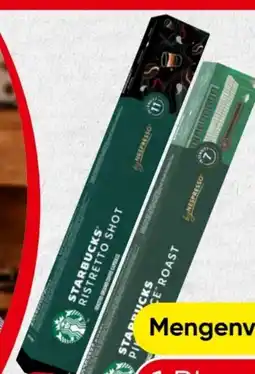 Spar Starbucks Nespresso-Kompatible Kapseln Angebot