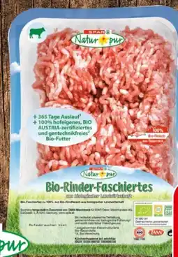 Eurospar Natura Bio-Rind Faschiertes Angebot