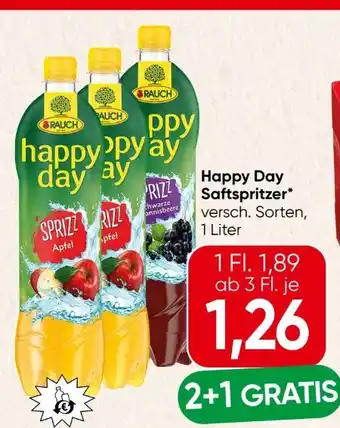 Spar Rauch Happy Day Saftspritzer Angebot