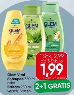 Spar Schwarzkopf Glem Vital Shampoo Angebot