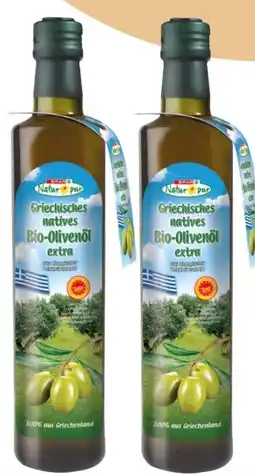 Eurospar Spar Natur pur Griechisches natives Bio-Olivenöl extra Angebot