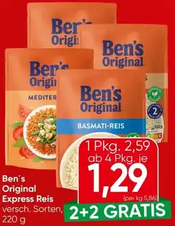 Eurospar Ben's Original Express Reis Angebot