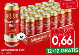 Eurospar Schwechater Bier Angebot