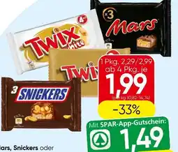 Eurospar Mars Riegel Angebot