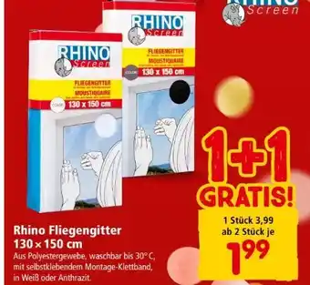 Interspar Rhino Screen Fliegengitter Angebot