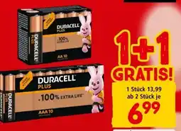 Interspar Duracell Plus Extra Life Angebot