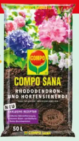 Hagebau Compo Rhododendron-Hortensienerde Angebot